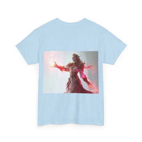Crimson Elemental Majesty - Unisex Heavy Cotton Tee
