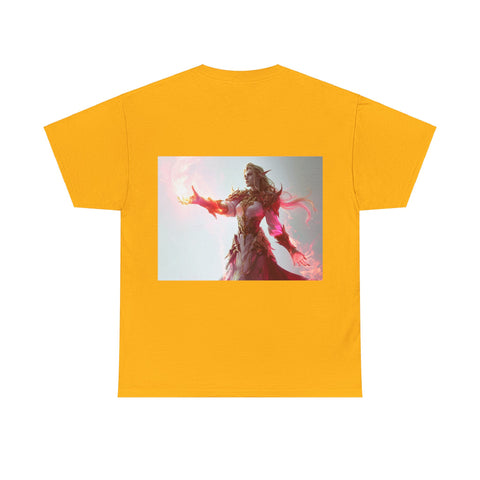 Crimson Elemental Majesty - Unisex Heavy Cotton Tee
