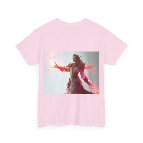 Crimson Elemental Majesty - Unisex Heavy Cotton Tee