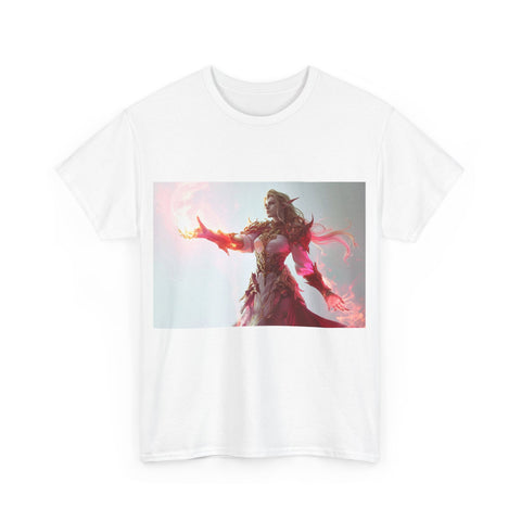 Crimson Elemental Majesty - Unisex Heavy Cotton Tee