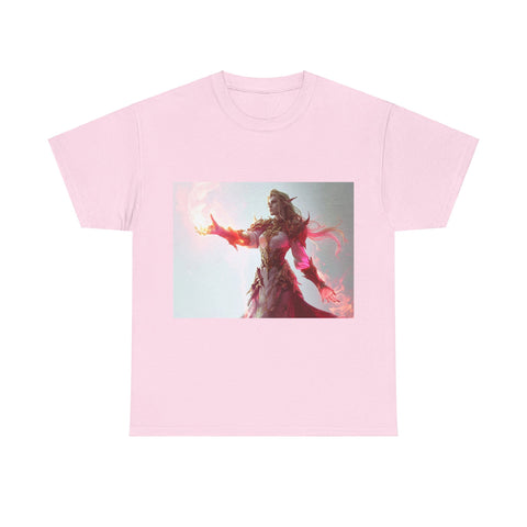 Crimson Elemental Majesty - Unisex Heavy Cotton Tee