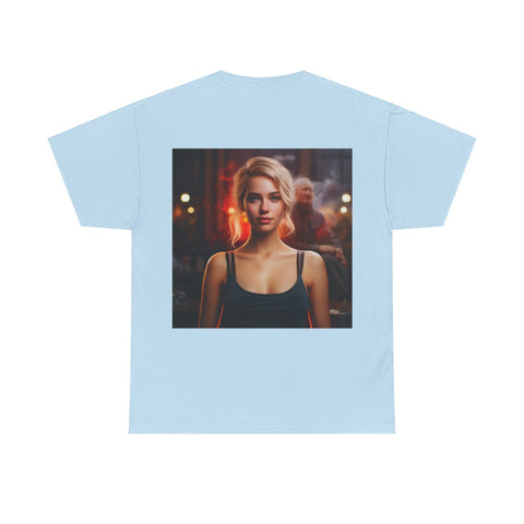 Introspective City Dusk - Unisex Heavy Cotton Tee