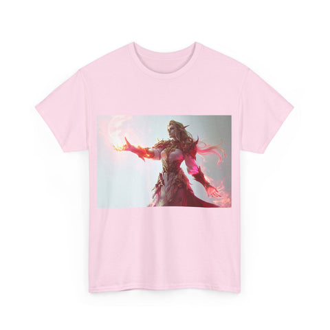 Crimson Elemental Majesty - Unisex Heavy Cotton Tee