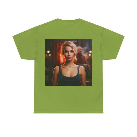 Introspective City Dusk - Unisex Heavy Cotton Tee