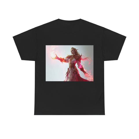 Crimson Elemental Majesty - Unisex Heavy Cotton Tee