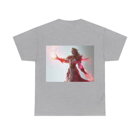 Crimson Elemental Majesty - Unisex Heavy Cotton Tee