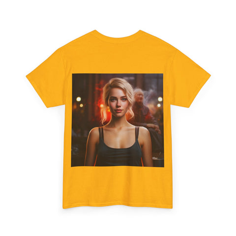 Introspective City Dusk - Unisex Heavy Cotton Tee