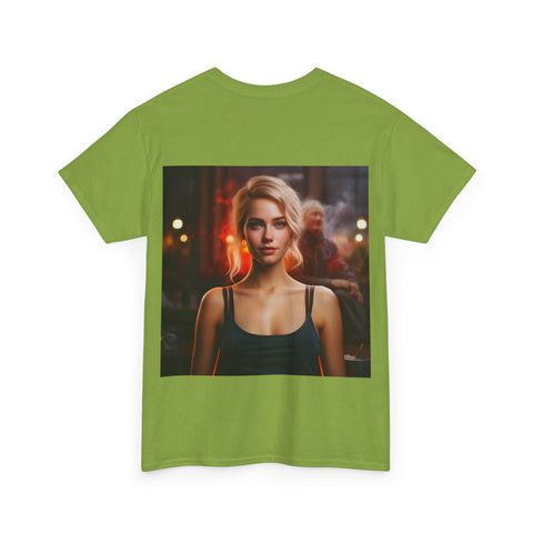 Introspective City Dusk - Unisex Heavy Cotton Tee