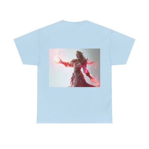 Crimson Elemental Majesty - Unisex Heavy Cotton Tee