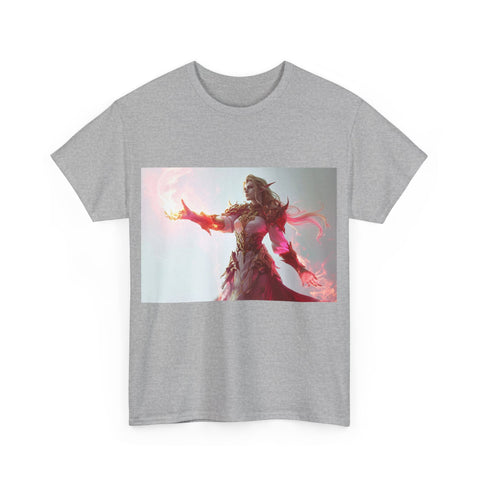 Crimson Elemental Majesty - Unisex Heavy Cotton Tee