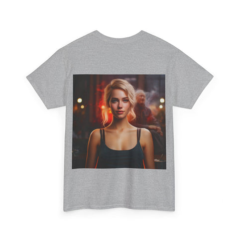 Introspective City Dusk - Unisex Heavy Cotton Tee