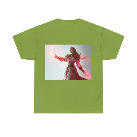 Crimson Elemental Majesty - Unisex Heavy Cotton Tee
