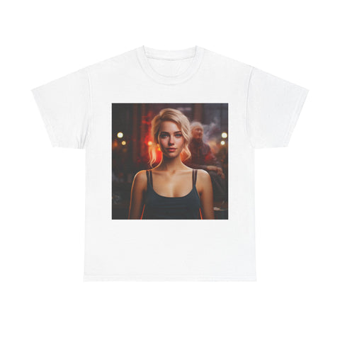 Introspective City Dusk - Unisex Heavy Cotton Tee