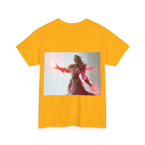 Crimson Elemental Majesty - Unisex Heavy Cotton Tee