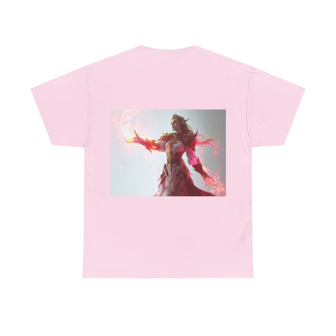 Crimson Elemental Majesty - Unisex Heavy Cotton Tee