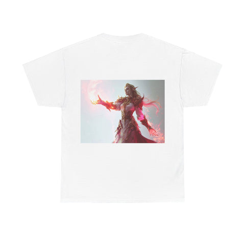 Crimson Elemental Majesty - Unisex Heavy Cotton Tee
