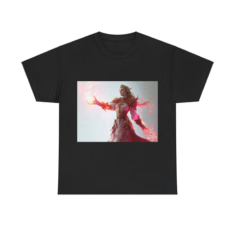 Crimson Elemental Majesty - Unisex Heavy Cotton Tee