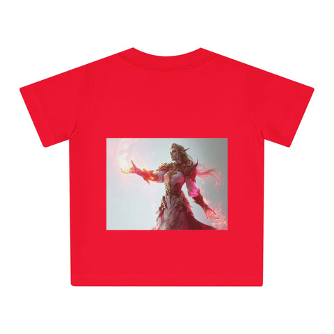 Crimson Elemental Majesty - Baby Organic T-Shirt - Globera