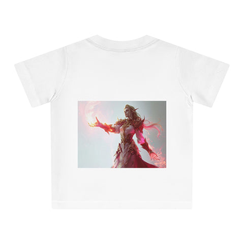 Crimson Elemental Majesty - Baby Organic T-Shirt - Globera