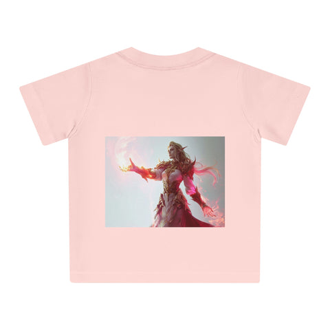 Crimson Elemental Majesty - Baby Organic T-Shirt - Globera
