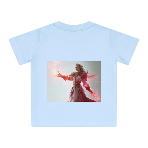 Crimson Elemental Majesty - Baby Organic T-Shirt - Globera