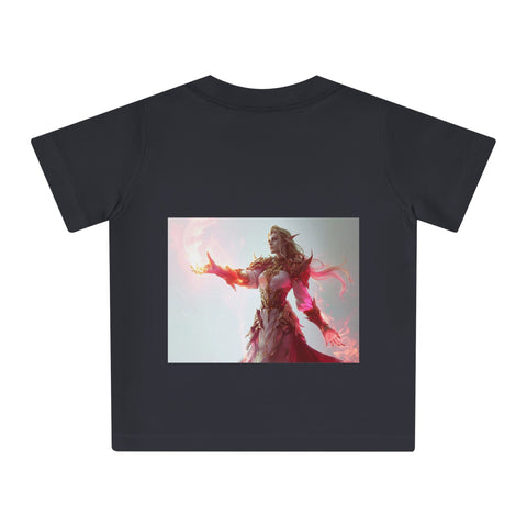 Crimson Elemental Majesty - Baby Organic T-Shirt - Globera