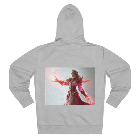 Crimson Elemental Majesty - Men's Cultivator Zip Hoodie - Globera