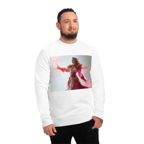 Crimson Elemental Majesty - Unisex Changer Sweatshirt - Globera