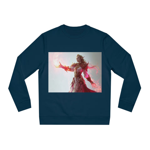 Crimson Elemental Majesty - Unisex Changer Sweatshirt - Globera