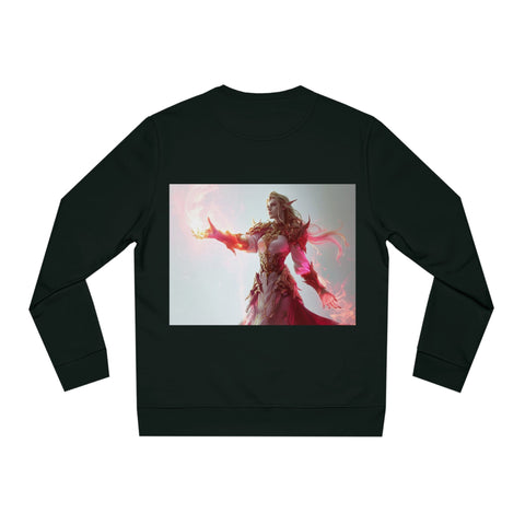 Crimson Elemental Majesty - Unisex Changer Sweatshirt - Globera