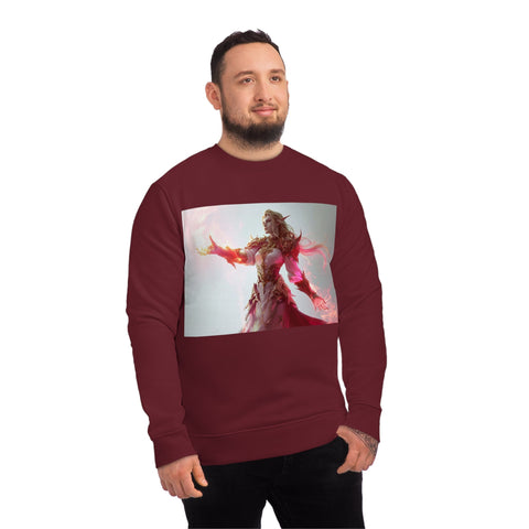 Crimson Elemental Majesty - Unisex Changer Sweatshirt - Globera
