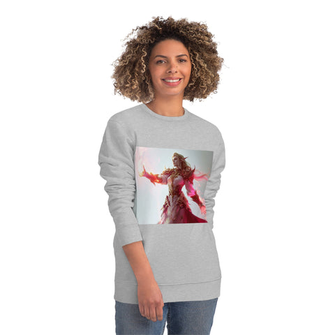 Crimson Elemental Majesty - Unisex Changer Sweatshirt - Globera