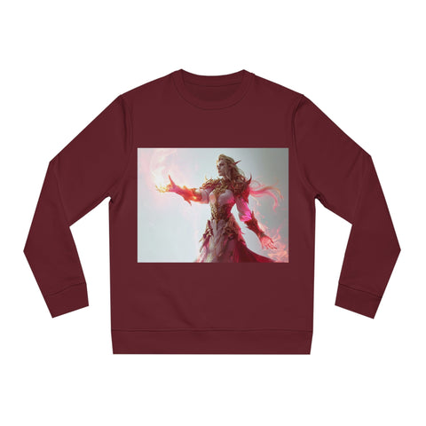 Crimson Elemental Majesty - Unisex Changer Sweatshirt - Globera