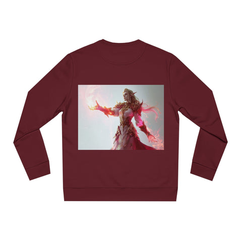Crimson Elemental Majesty - Unisex Changer Sweatshirt - Globera