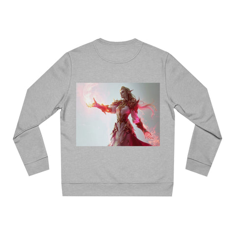 Crimson Elemental Majesty - Unisex Changer Sweatshirt - Globera