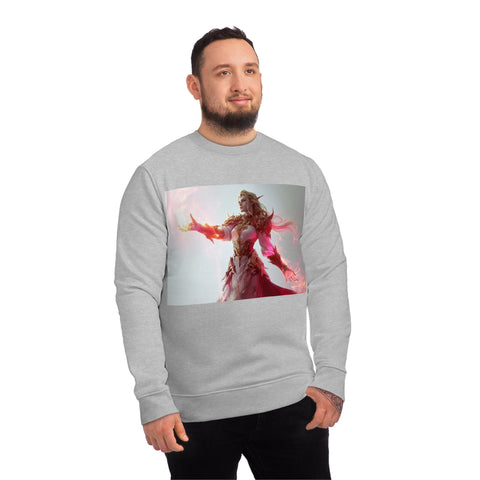 Crimson Elemental Majesty - Unisex Changer Sweatshirt - Globera