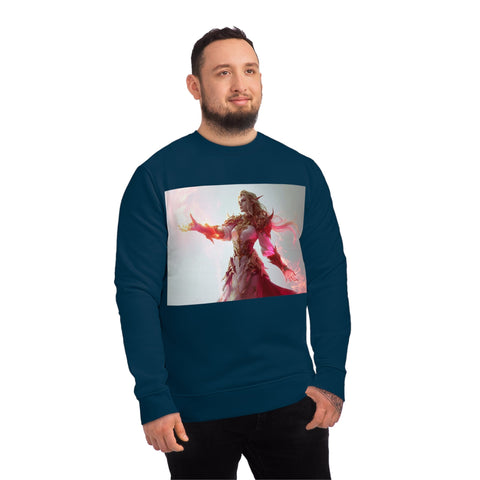 Crimson Elemental Majesty - Unisex Changer Sweatshirt - Globera