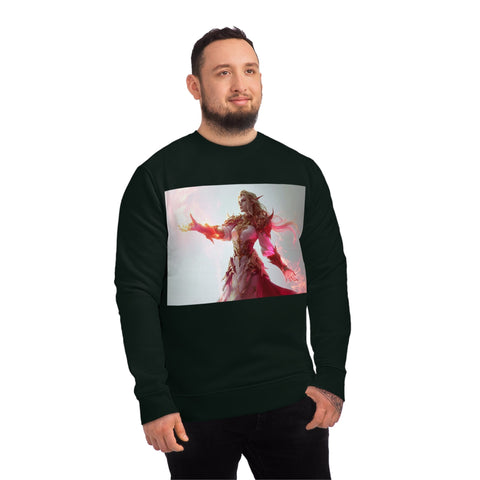 Crimson Elemental Majesty - Unisex Changer Sweatshirt - Globera