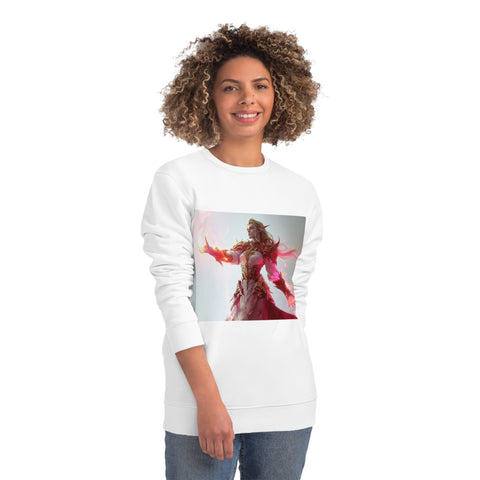 Crimson Elemental Majesty - Unisex Changer Sweatshirt - Globera
