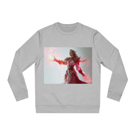 Crimson Elemental Majesty - Unisex Changer Sweatshirt - Globera