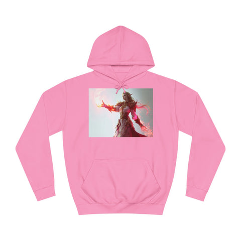 Crimson Elemental Majesty - Unisex College Hoodie - Globera