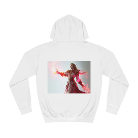 Crimson Elemental Majesty - Unisex College Hoodie - Globera