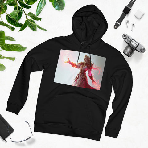 Crimson Elemental Majesty - Unisex Cruiser Hoodie - Globera