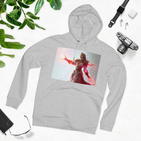 Crimson Elemental Majesty - Unisex Cruiser Hoodie - Globera