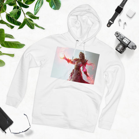 Crimson Elemental Majesty - Unisex Cruiser Hoodie - Globera
