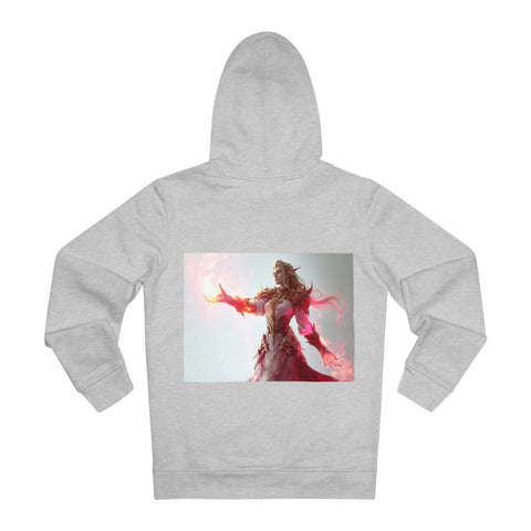 Crimson Elemental Majesty - Unisex Cruiser Hoodie - Globera