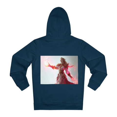 Crimson Elemental Majesty - Unisex Cruiser Hoodie - Globera