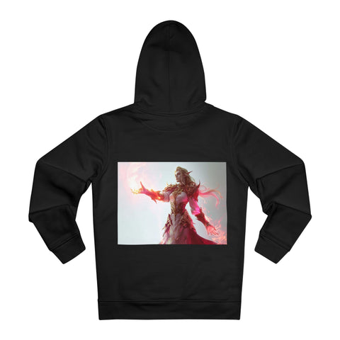 Crimson Elemental Majesty - Unisex Cruiser Hoodie - Globera