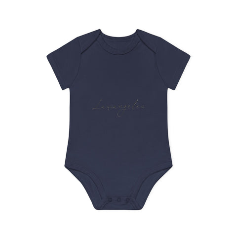 Elegance - Baby Organic Short Sleeve Bodysuit - Globera
