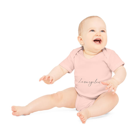 Elegance - Baby Organic Short Sleeve Bodysuit - Globera